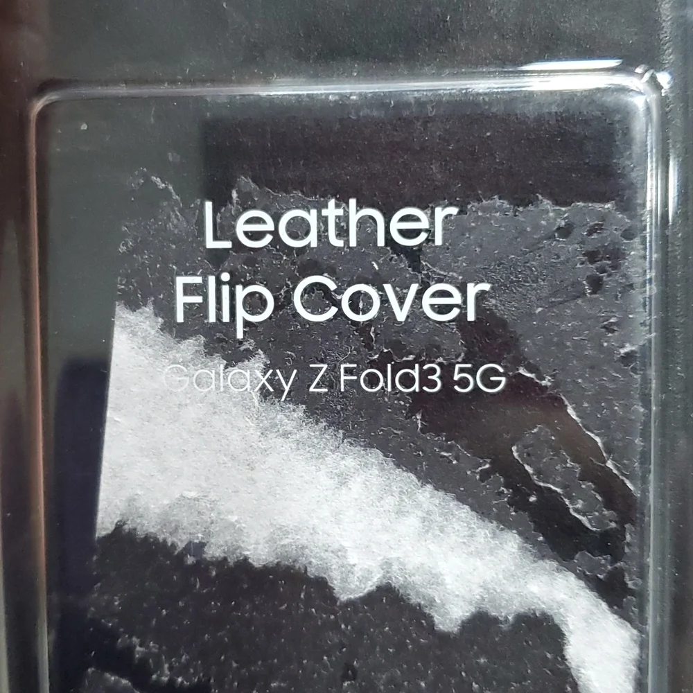 💥50% sale💥Samsung Leather Flip Cover Galaxy Z Fold 5G case #1076